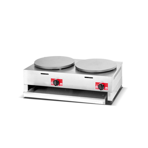 Double Plate Gas Crepe Maker