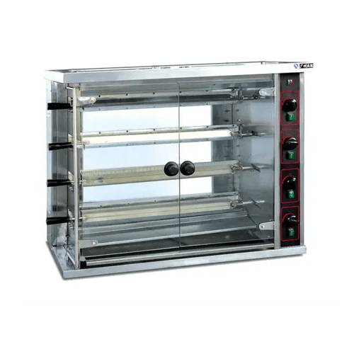 Gas Rotisserie with 4 Layers Burners