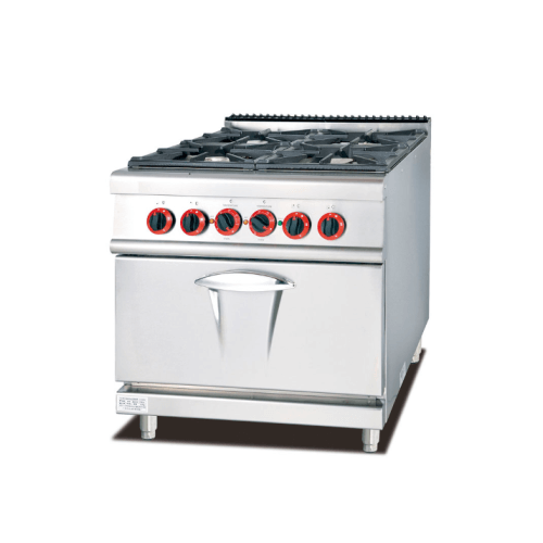 900 Series Free Standing 4 Burners Gas Range with Gas Oven 90 cm Deep