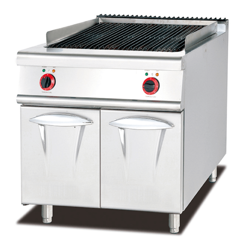 900 Series Free Standing Electric Lava Rock Grill with Cabinet 90 cm Deep