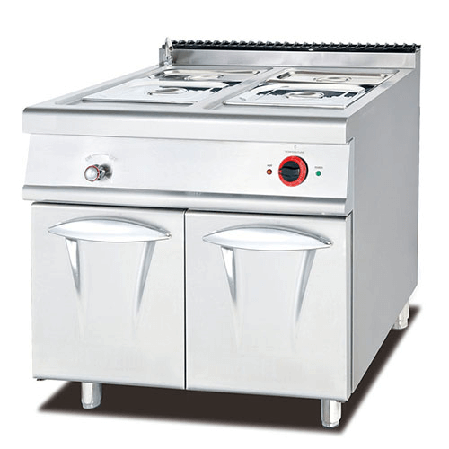 Free Standing Electric Bain Marie with Cabinet