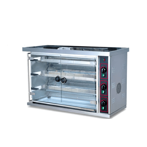 Gas Rotisserie with 3 Layers Burners