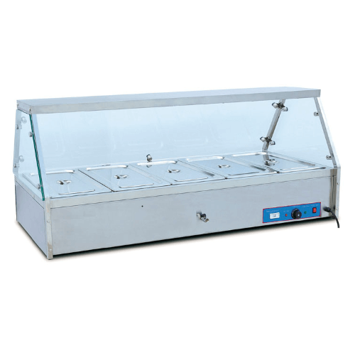 Counter Top Bain Marie Display With 5 GN1/1 Pans