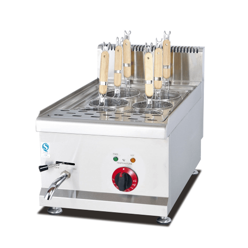 400 series Counter Top 4 Basket Electric Pasta Cooker 65 cm Deep