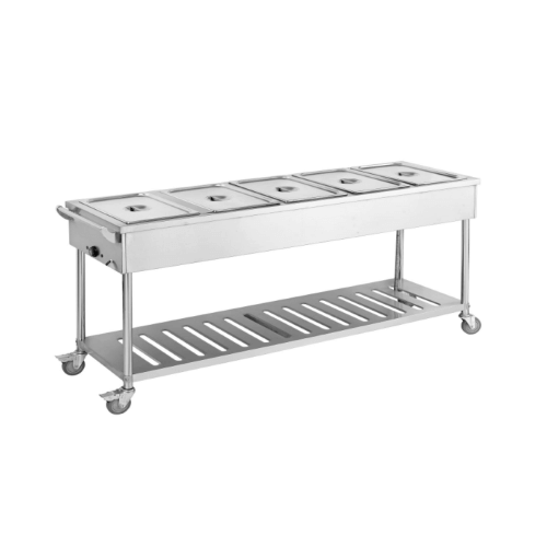 Electric Bain Marie with 5 GN1/1 Pans