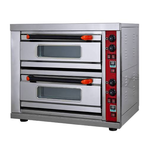 2 Decks 2 Trays Gas Pizza Oven