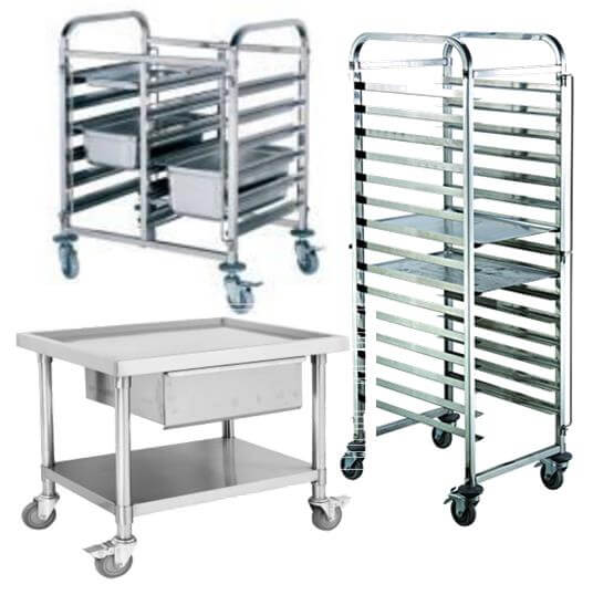 Trolleys & Bakery Shelves