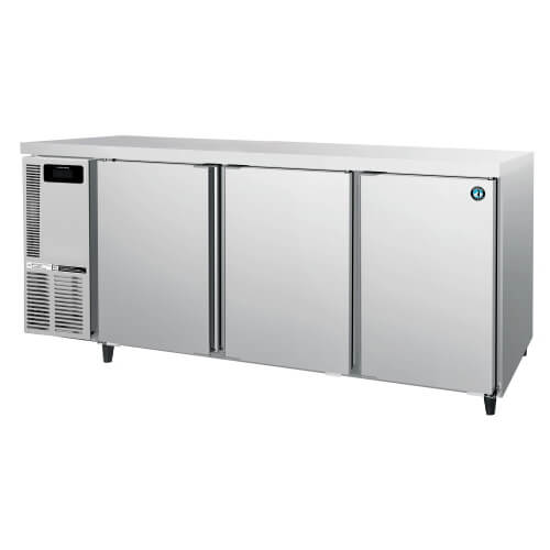 60 cm deep Hoshizaki 3 Door 180 cm Undercounter Refrigerator 401L