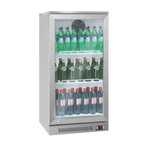 One Door Stainless Steel Bar Cooler SS-304