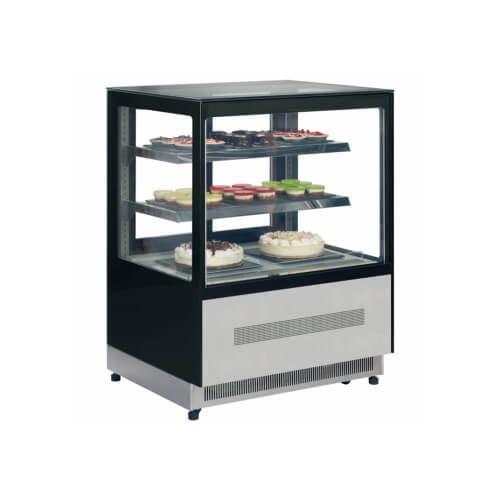 120 cm Two Shelves Square Display Counter