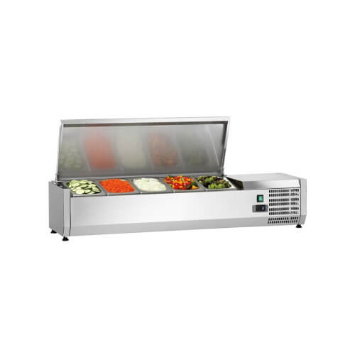 140 cm Stainless Top Cold Bain Marie
