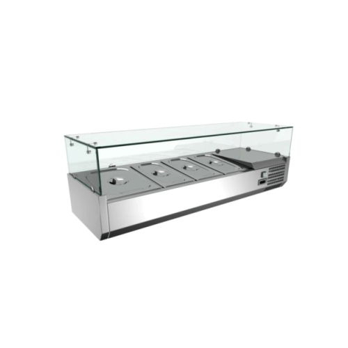 90 cm Glass Top Cold Bain Marie