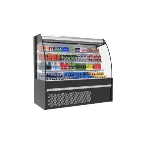 B-Model Supermarket Open Front Cooler 258 cm