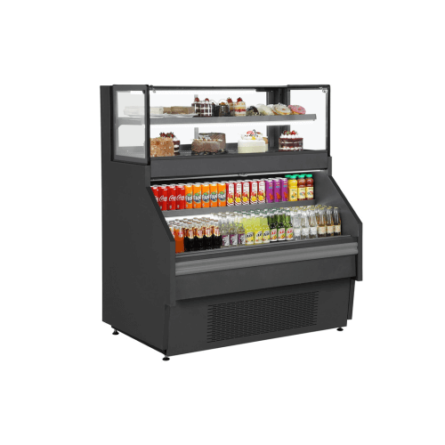 A-Model Square Grab N Go Refrigerated Display 100 cm