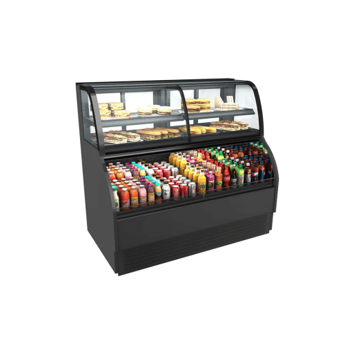 B-Model Square Grab N Go Refrigerated Display 160 cm