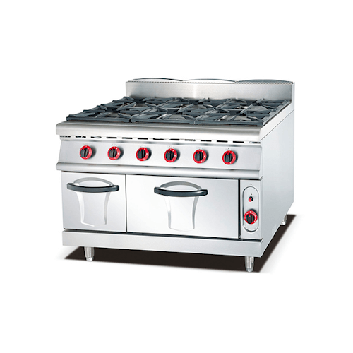 900 Series 6-Burner Gas Range with Gas Oven 90 cm Deep