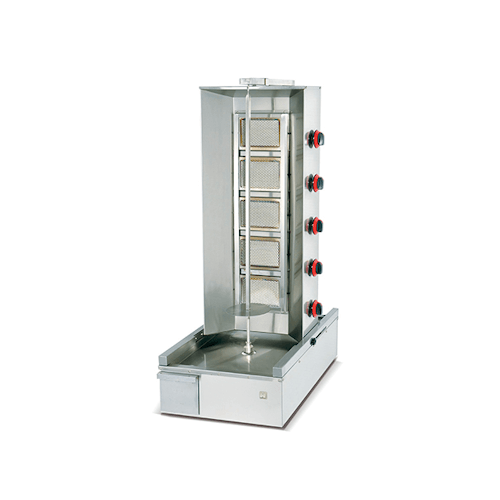 5 Burner Gas Doner Kebab Machine