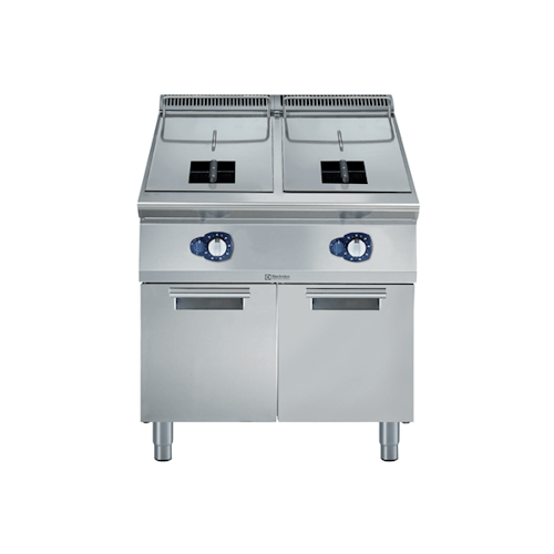 Modular Cooking Range Line 900XP Two Wells Gas Fryer 15 liter