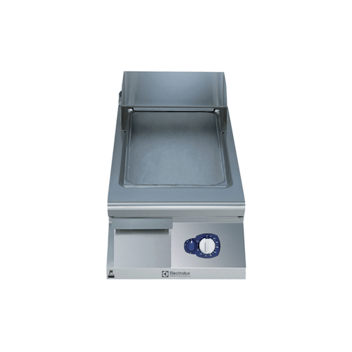 Modular Cooking Range Line 900XP 400mm Gas Fry Top, Smooth Brushed Chrome Plate